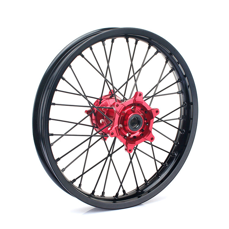 For Honda CRF250X 2004-2009 2012-2016 / CRF450X 2005-2009 2012-2016 Front Rear Spoke Wheel Rim Hub Set