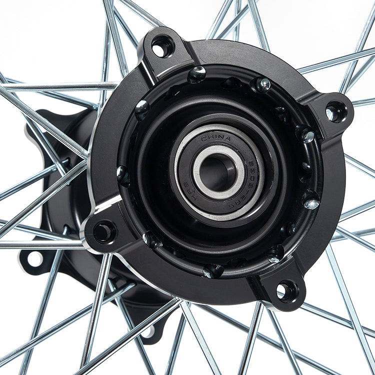 For Honda CRF300L / Rally 2021-2024 19x2.15 Front 17x2.5 Rear Spoke Wheel Rim Hub Set