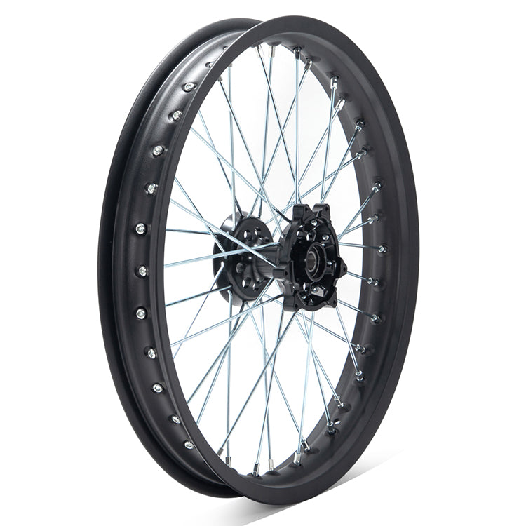 For Honda CRF300L / Rally 2021-2024 19x2.15 Front 17x2.5 Rear Spoke Wheel Rim Hub Set