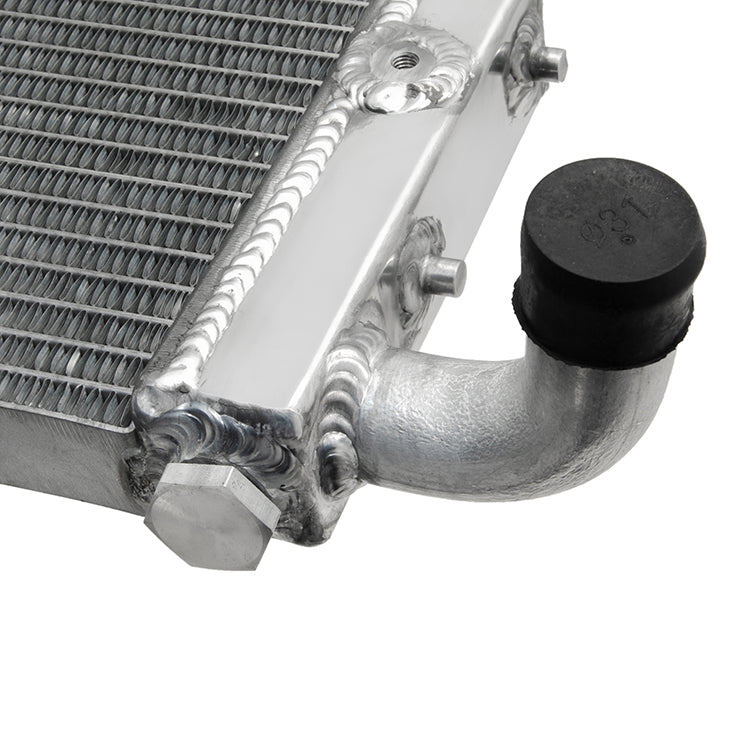 For Honda Shadow 400 1997-2008 / Shadow VT750 1998-2007 Aluminum Water Cooler Radiator 19010-MBA-013 19010-MCL-003