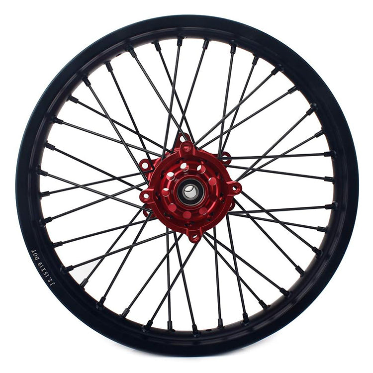 For Honda XR650L 1993-2024 21" Front 18" / 19" Rear Spoke Wheel Rim Hub Set