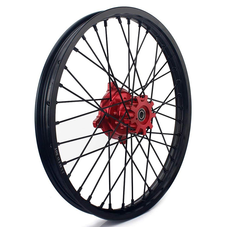 For Honda XR650L 1993-2024 21" Front 18" / 19" Rear Spoke Wheel Rim Hub Set