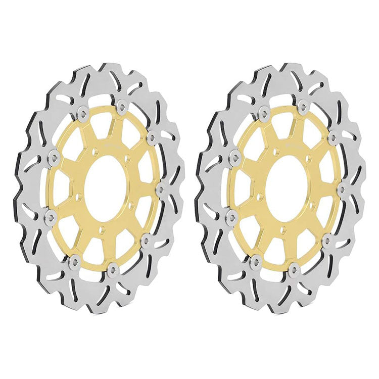 For Kawasaki ER-6F Ninja 650R / ER-6N 2006-2016 / KLE650 Versys 650 2007-2016 Front Rear Brake Disc Rotors