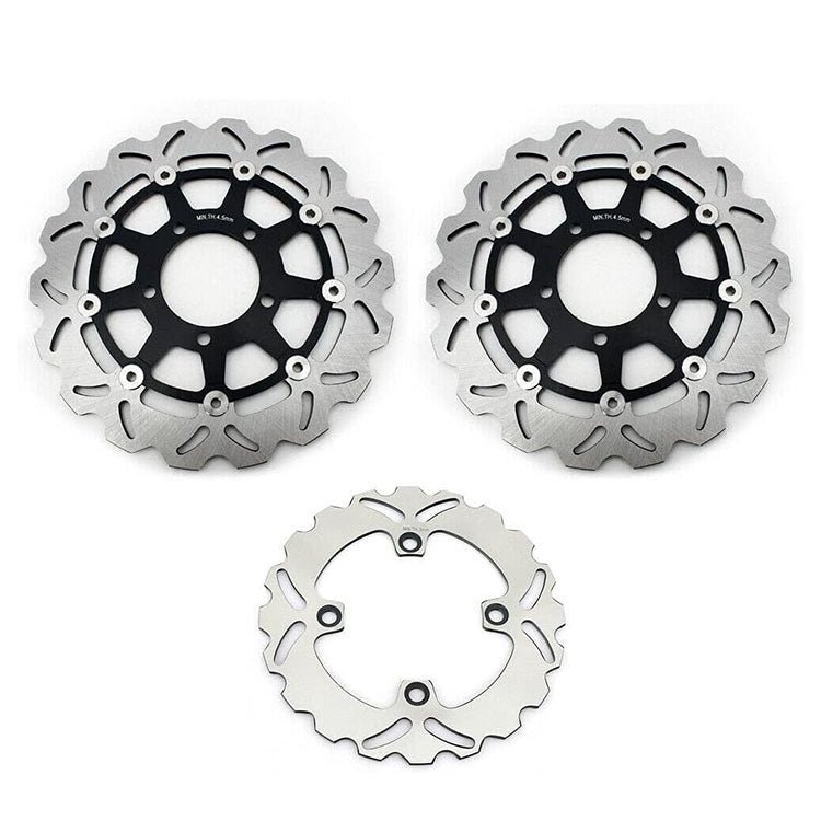 For Kawasaki ER-6F Ninja 650R / ER-6N 2006-2016 / KLE650 Versys 650 2007-2016 Front Rear Brake Disc Rotors