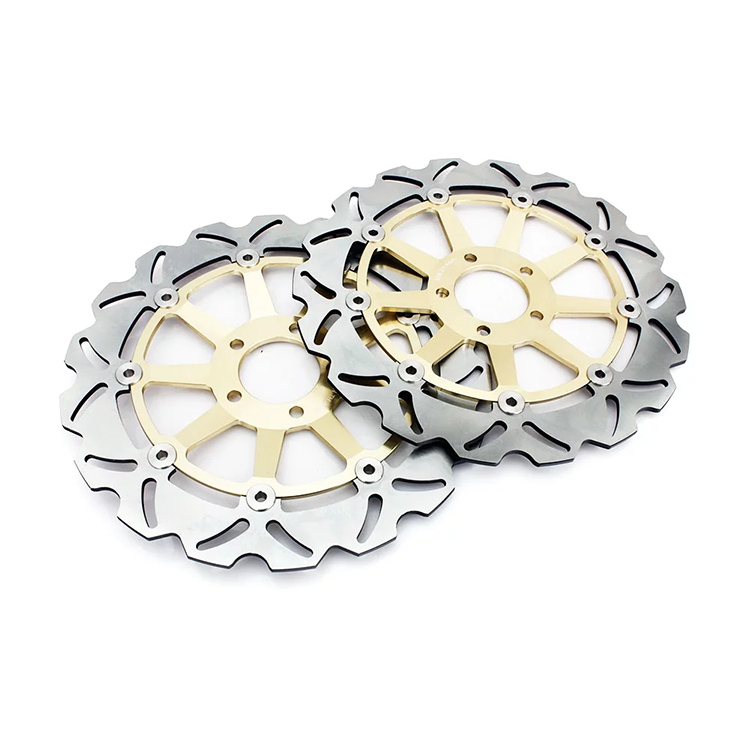 For Kawasaki VN1600 Vulcan 1600 Mean Streak 2004-2008 / Suzuki VLR1600 Boulevard C95 2005-2006 2pcs Front Brake Disc Rotors