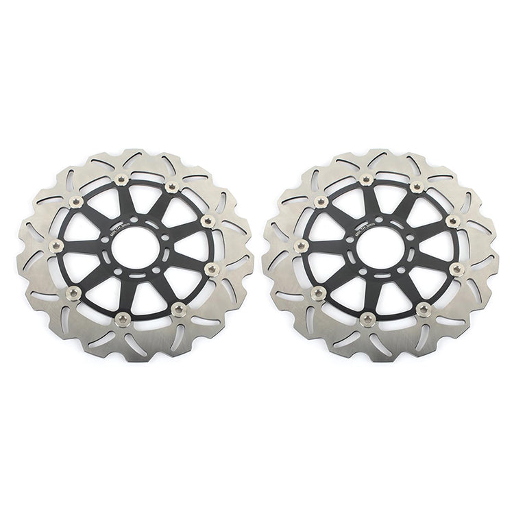 For Kawasaki ZXR250 ZX250C 1991-1995 / ZXR250R ZX250D 1991 / ZX2R 1990- Front Rear Brake Disc Rotors