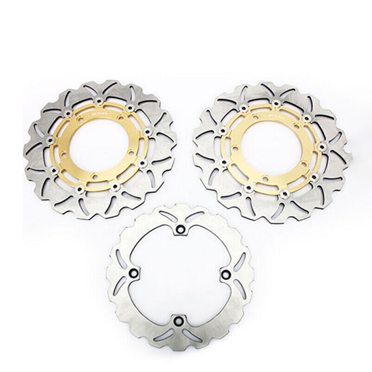 For Suzuki DL650 V Strom 2007-2012 / DL650 V Strom ABS 2007-up Front Rear Brake Disc Rotors