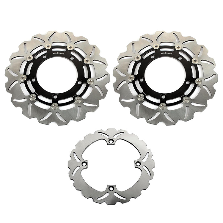 For Suzuki DL650 V Strom 2007-2012 / DL650 V Strom ABS 2007-up Front Rear Brake Disc Rotors