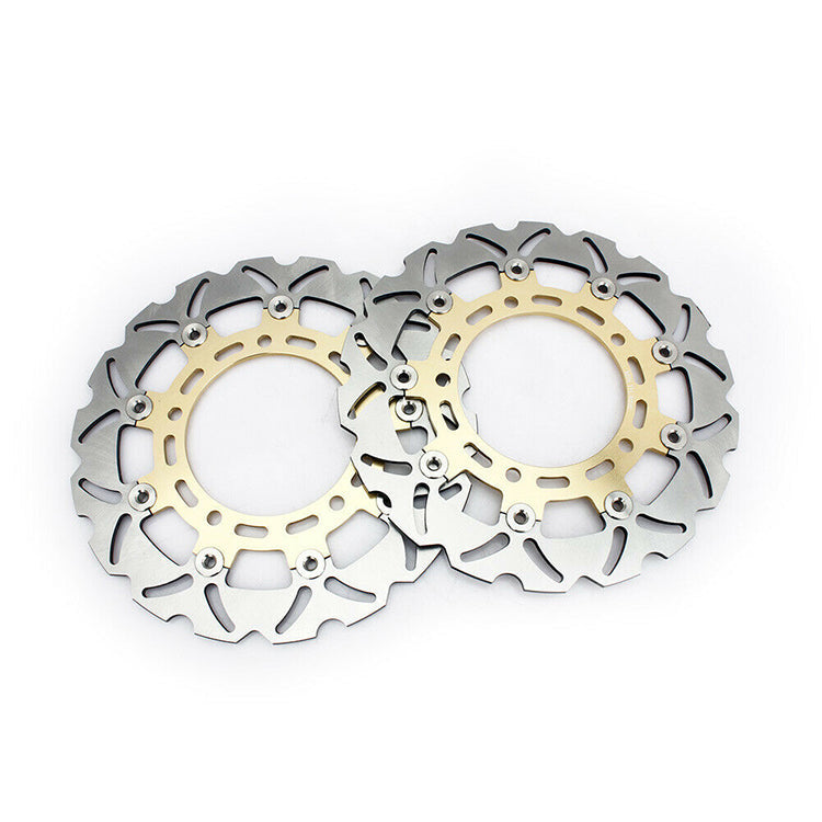 For Suzuki GSF650S Bandit (ABS) 2006-2007 / SV650X ABS 2018-2019 2pcs Front Brake Disc Rotors