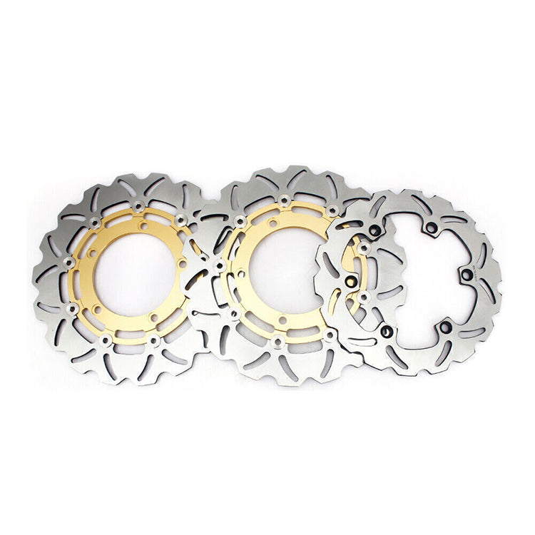 For Suzuki GSX1300 B-King (ABS) 2008-2011 / GSX1300R Hayabusa 2008-2017 Front Rear Brake Disc Rotors