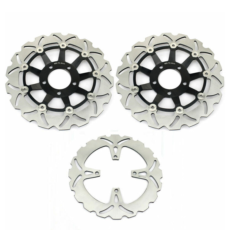 For Suzuki GSX600F / GSX750F 1989-1997 / GSF400 Bandit 1989-1994 Front Rear Brake Disc Rotors