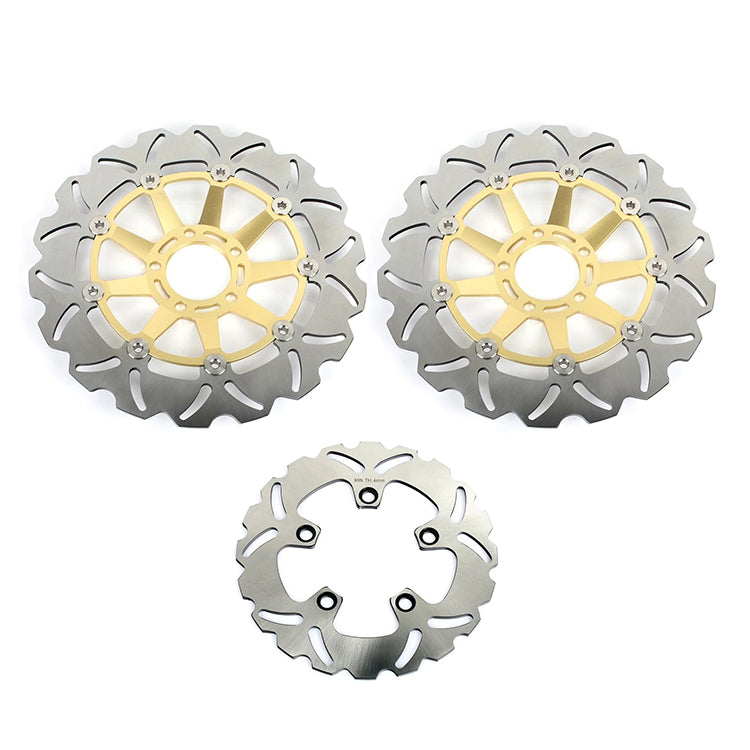 For Suzuki GSXR1100 1986-1988 Front Rear Brake Disc Rotors