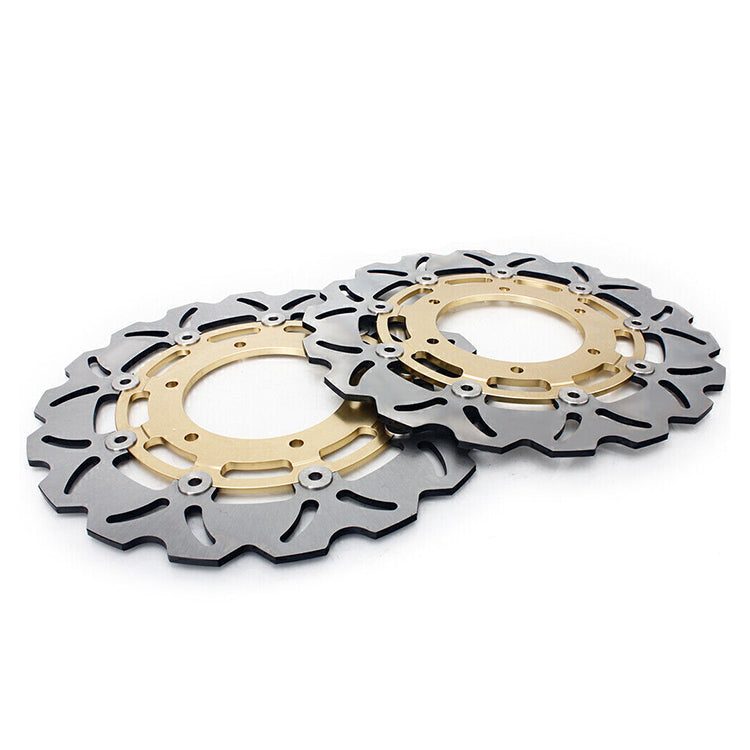 For Suzuki GSXS1000 GSXS1000F 2015-2022 / GSXS950 2021-2022 2pcs Front Brake Disc Rotors