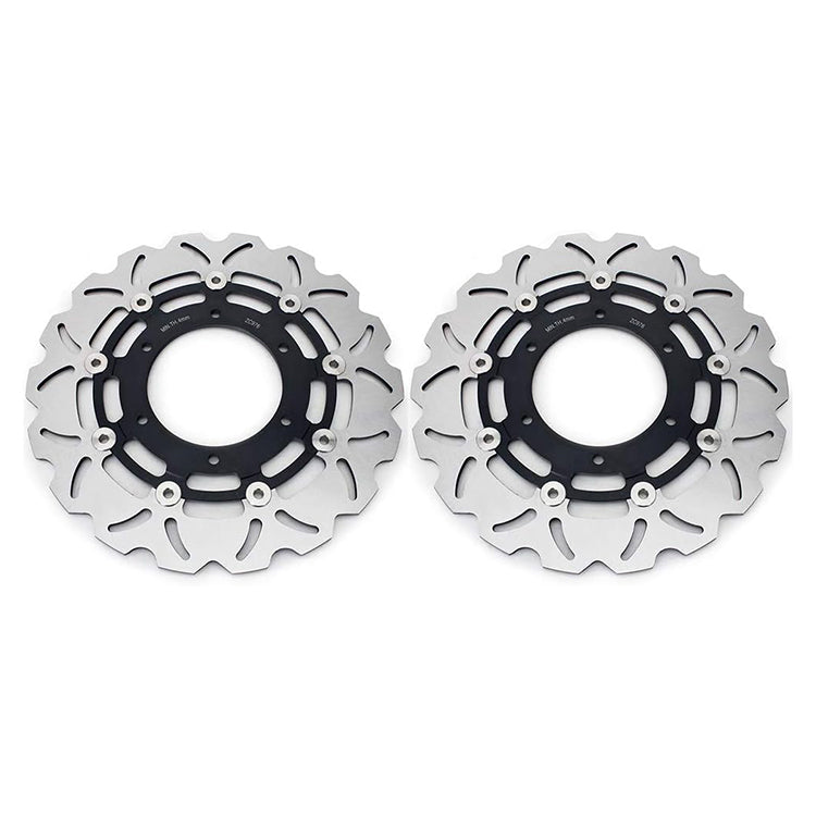 For Suzuki GSXS1000 GSXS1000F 2015-2022 / GSXS950 2021-2022 2pcs Front Brake Disc Rotors