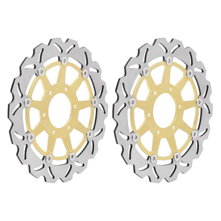 For Triumph Speed Triple T509 1997-1998 / Daytona T595 1996-1998 / Daytona 955i 1999-2001 / Speed Triple 1999-2001 Front Rear Brake Disc Rotors