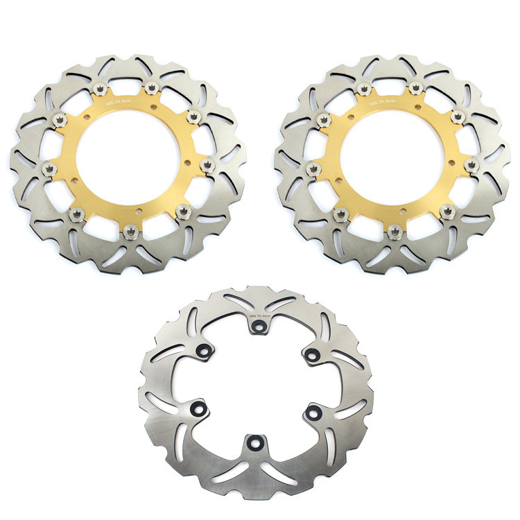 For Yamaha Diversion XJ600F XJ600N XJ600S ABS 2009-2015 Front Rear Brake Disc Rotors