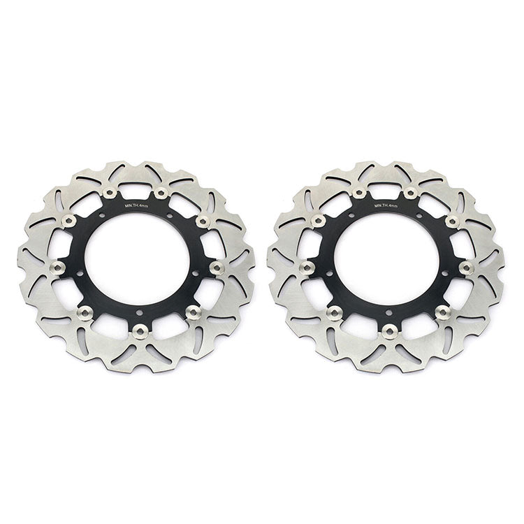 For Yamaha MT09 2014-2016 / MT09 ABS 2014-and up / Tracer 900 2015-and up / XSR900 ABS 2016-and up Front Rear Brake Disc Rotors