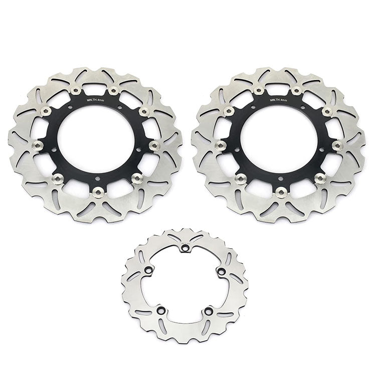 For Yamaha MT09 2014-2016 / MT09 ABS 2014-and up / Tracer 900 2015-and up / XSR900 ABS 2016-and up Front Rear Brake Disc Rotors