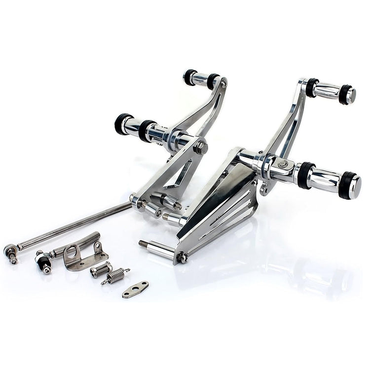 For Yamaha XVS1100 Dragstar 1100 / V Star 1100 1999-2009 4 Forward Controls