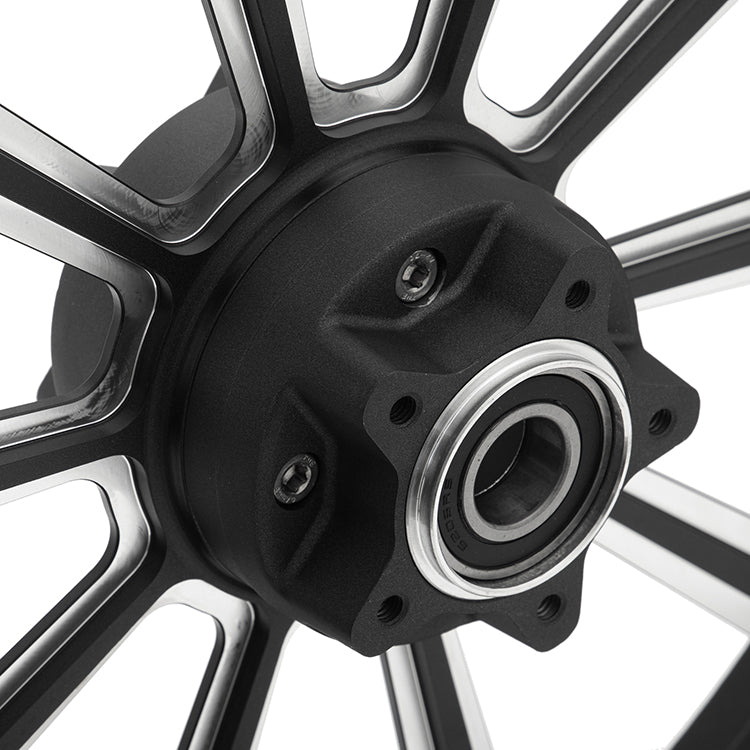 For Harley Davidson Dyna Street Bob / Low Rider / Wide Glide / Super Glide 2008-2017 With ABS Bearing 21x3.5 Tubeless Front Wheel Rim