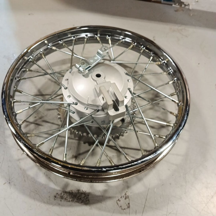 For Honda CRF100F 2004-2013 / XR100R 1985-2004 Returned 16" Rear Spoke Wheel With Brakes & Sprocket