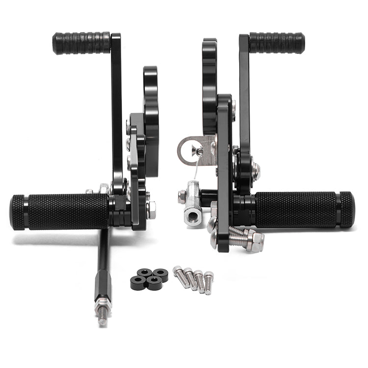 For Kawasaki Ninja 300 / Ninja 250 / Z300 / Z250 2013-2017 Rear Set Adjustable Rearsets Footpegs