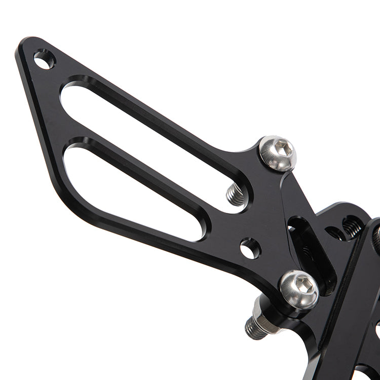 For Kawasaki Ninja ZX-6R 1999-2002 Rear Set Adjustable Footpegs