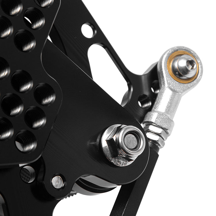For Kawasaki ZX6R 2009-2014 Adjustable CNC Rearsets Foot Pegs