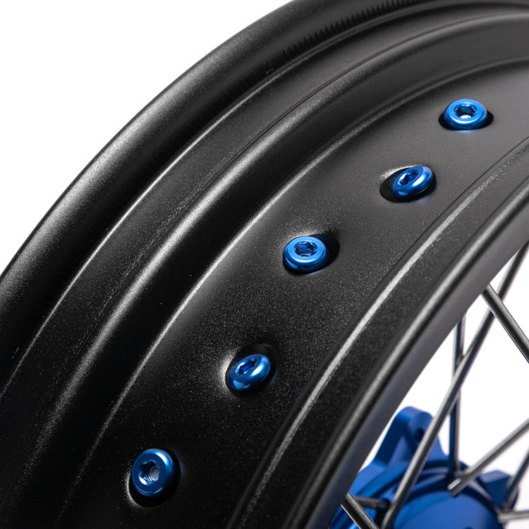 For Yamaha WR250F 2015-2019 / WR450F 2012-2018 21" 17" Front 19" 17" Rear Spoked Wheel Rim Hub Sets