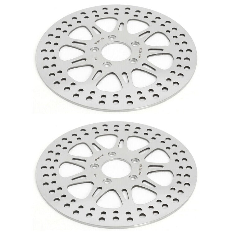 Front / Rear Brake Disc Rotors For Harley Davidson Trike FLHTCUTG Tri Glide Ultra 2014-2021 / FLRT Freewheeler 2015-2021