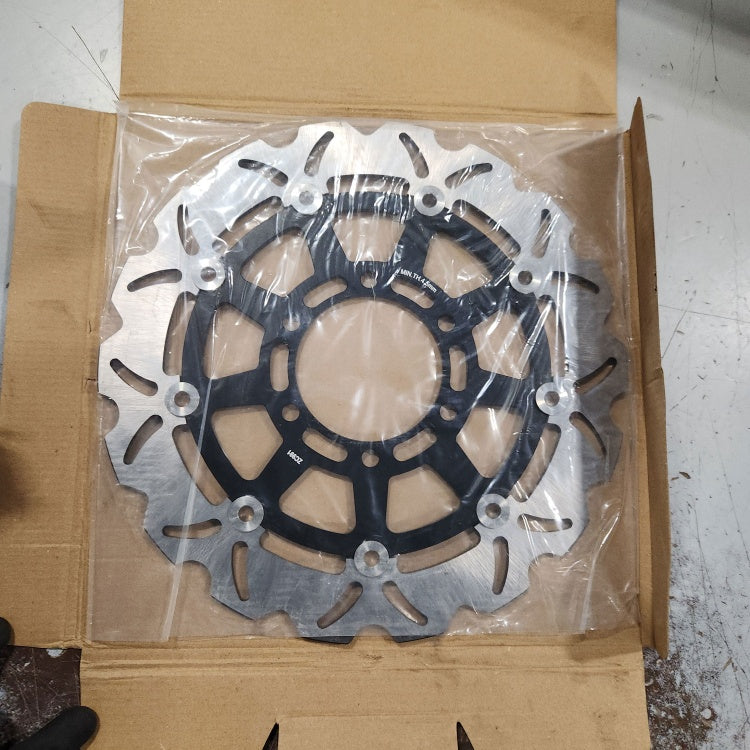 Returned Front Brake Disc Rotors For KTM 125 Duke 390 Adventure 20-22 / 390 Duke RC 17-21 / Husqvarna Svartpilen 125 Cast Wheels 21-22 / Svartpilen 401 Cast Wheels 18-21