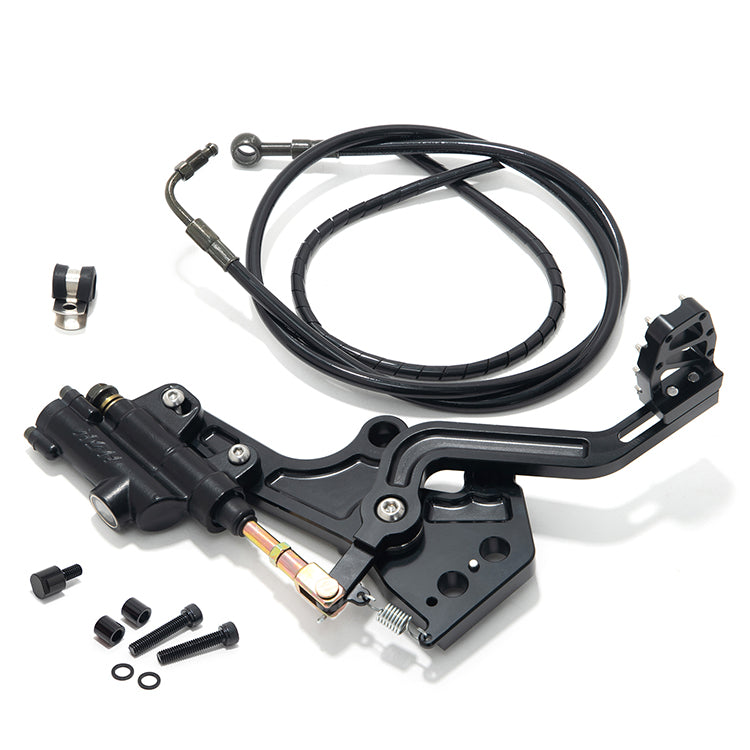 Mineral Oil Hydraulic Rear Foot Brake Kit & Dual Caliper Bracket for Talaria Sting MX3 / R MX4