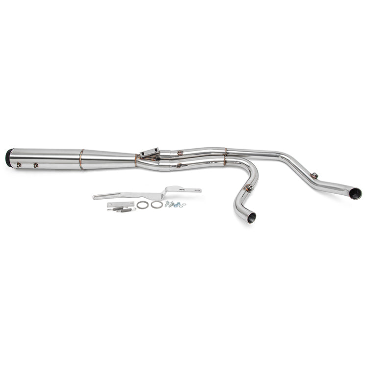 For Harley Milwaukee Eight M8 Touring Street Road Electra Glide Road King 2017-Up Exhaust Pipes 2 into 1