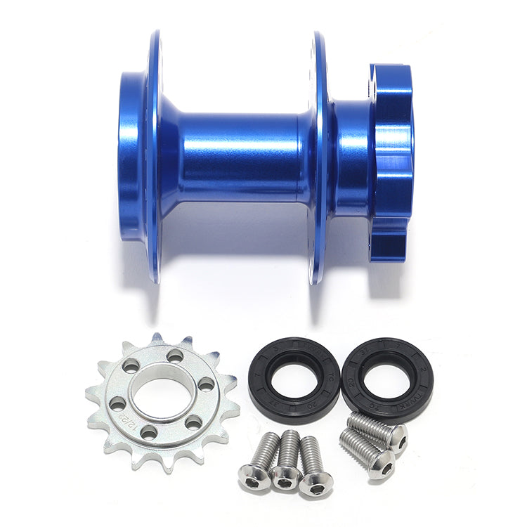 Rear Wheel Wide Tire Hub Sprocket Kit for Sur-ron Light Bee X / Segway X160 X260 / 79Bike Falcon M / E Ride Pro-SS