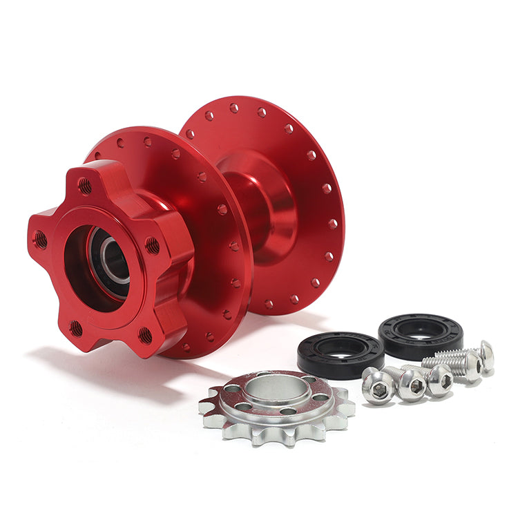 Rear Wheel Wide Tire Hub Sprocket Kit for Sur-ron Light Bee X / Segway X160 X260 / 79Bike Falcon M / E Ride Pro-SS