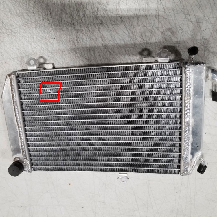 Returned Left Aluminum Water Cooler Radiators For Honda GL1800 Gold Wing 2006-2017 #19060-MCA-A61