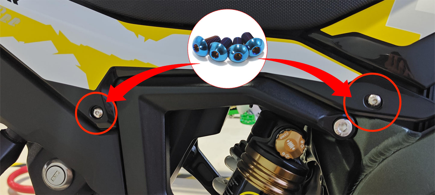 Titanium Complete Screws Bolts Kit for Talaria Sting