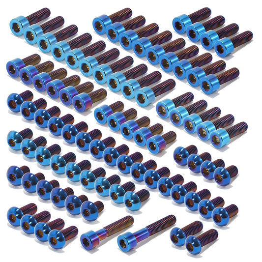 Titanium Complete Screws Bolts Kit for Sur-ron Light Bee X / Segway X160 X260 / 79Bike Falcon M