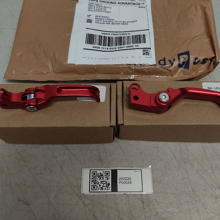 Returned Red CNC Aluminum Brake Lever Set for Talaria Sting R MX4