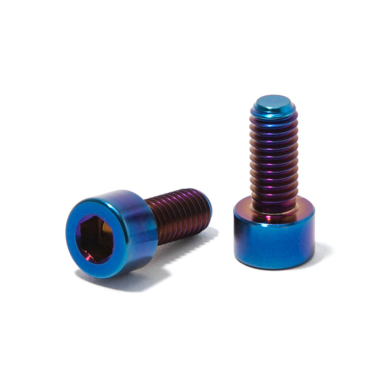 Burn Blue TC4 Titanium Screws Bolts Fastener Kit For Arctic Leopard XE Pro S