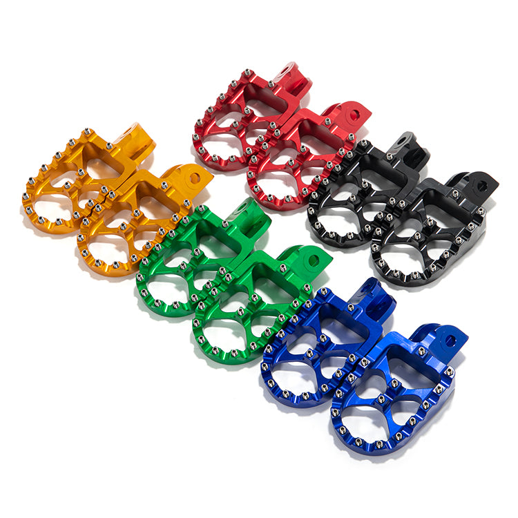 For Sur-Ron Light Bee (X) / Talaria Sting / MX3 / R MX4 / MX5 Pro / Talaria XXX / Segway X160 X260 / 79Bike Falcon M / E Ride Pro-SS 2.0 / 3.0 Billet MX Wide Foot Pegs Foot Pedals
