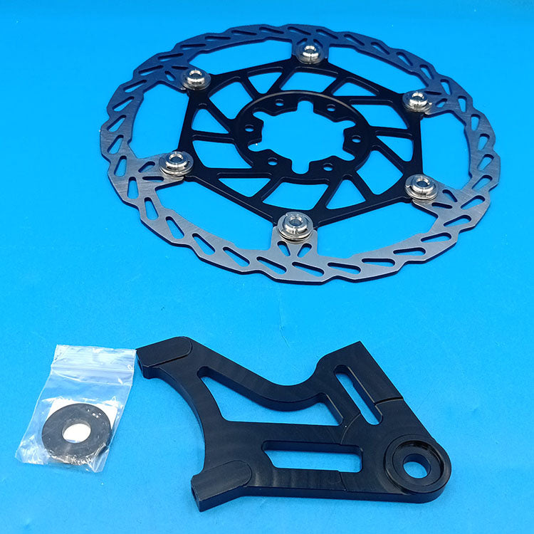 Returned 250mm Oversize Rear Brake Disc & Adapters for Talaria Sting MX3 / R MX4