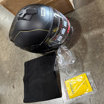 Returned Size XL DOT Certified 3/4 Motorcycle Helmet / Riding Helmet / Bluetooth can be installed