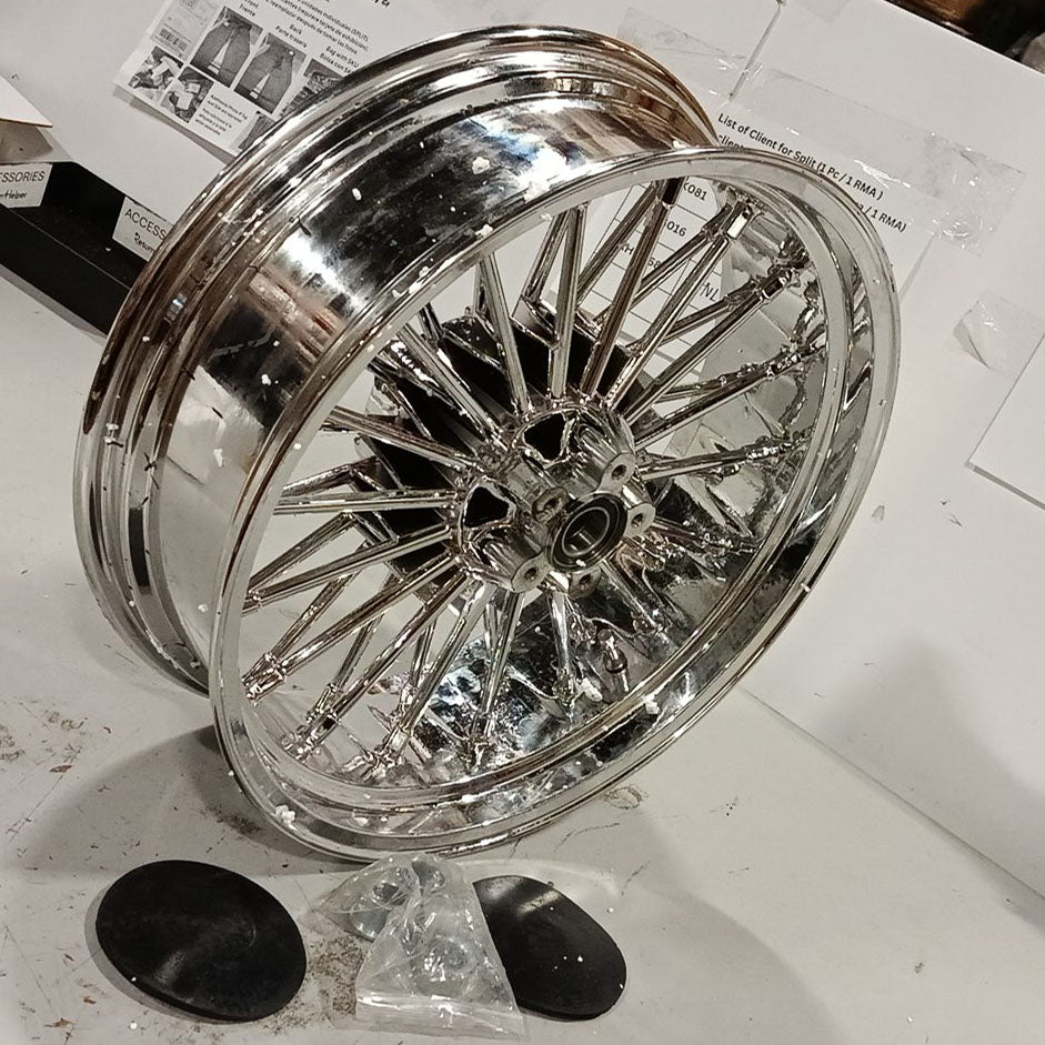 Returned For Harley Dyna Wide Glide / Street Bob / Low Rider / Super Glide 2008-2017 Fat Spoke Rear Wheels
