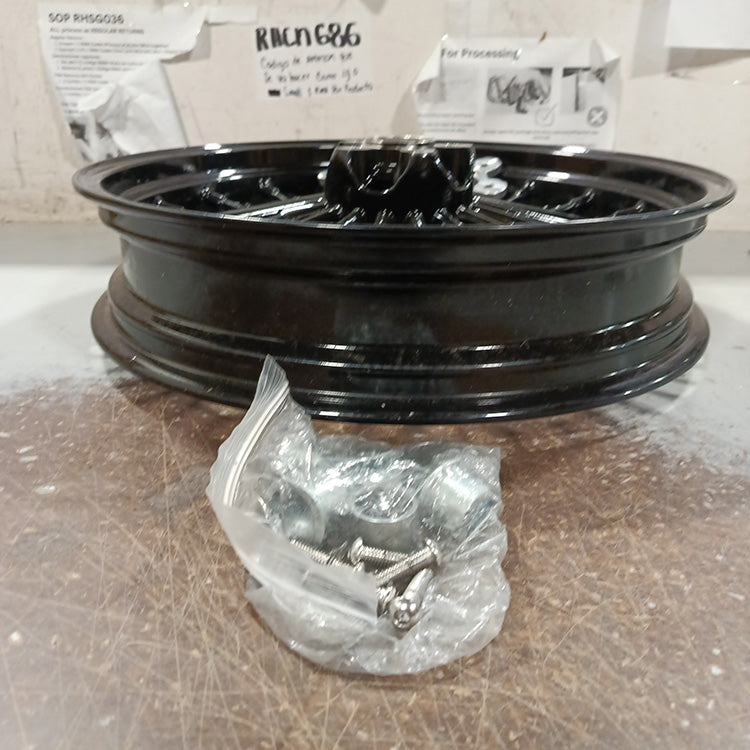 Returned For Harley Touring Electra Glide / Road King / Road Glide / Street Glide 1984-2008 Front Dual Disc Fat Spoke Wheel