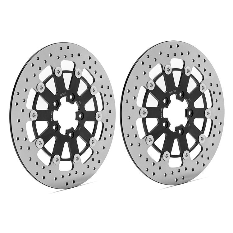 For Harley Softail FXDR 114 2018-2021 / Trike FLHTCUTGSE CVO Tri Glide 2021-2022 2pcs 11.8 Front Brake Disc Rotors