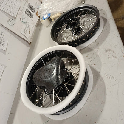 Returned Aluminum Front Rear Wheel Rim Hub Sets for Sherco 125-500 SC SE-R SCF SEF SEF-R SE Factory SEF Factory 2013-2025