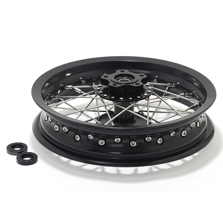 Returned 12x2.15 Black Rear Wheel Rim Hub for Talaria Sting / XXX / MX3
