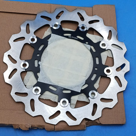 Returned 2pcs Black Front For KTM 950 Super Enduro R / 990 Adventure S / 990 Adventure ABS 2006-2008 Front Brake Disc Rotors