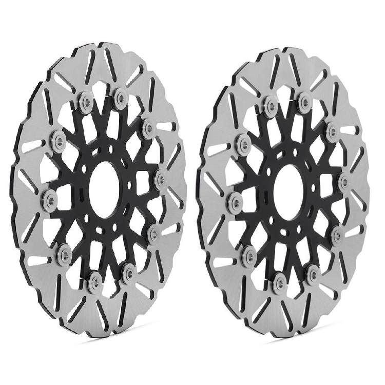 For Harley FLHR FLHRCI Road King (Classic) / FLTR Road Glide 2000-2007 11.5 Front Rear Brake Disc Rotors